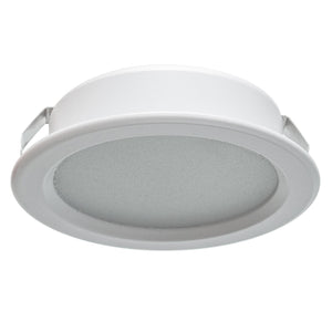 Faretto slim LED 3W bianco incasso 60mm diffusore opaco basso consumo luce moderna cappa cucina mensole mobili IP20 230V 4000K