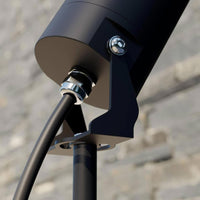 SPIKY Faretto picchetto LED SPOT IP65 lampada GU10 segnapassi orientabile luce alberi cespugli piante giardino facciate 230V