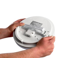 ALTAIS Plafoniera IP54 LED 25W CCT da 3000K a 6000K lampada moderna soffitto luce esterni balcone garage cantina ripostiglio 230V