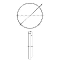 ALTAIS Plafoniera IP54 LED 25W CCT da 3000K a 6000K lampada moderna soffitto luce esterni balcone garage cantina ripostiglio 230V