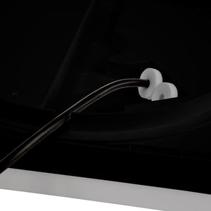 Applique LED 3W parete crepuscolare illuminazione numero civico IP54 CCT da 3000K a 4000K luce ingresso negozio NERO