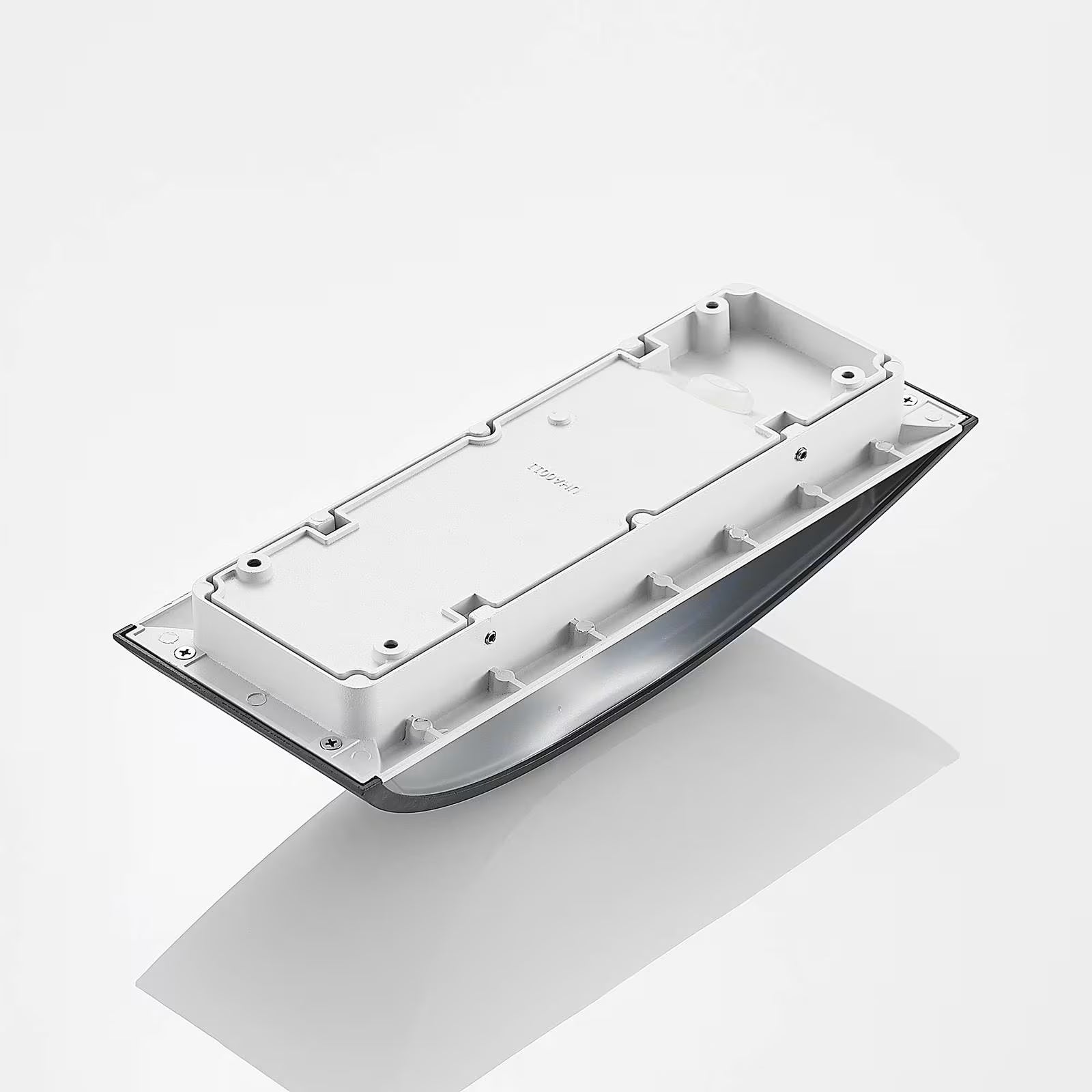 URIA Applique moderno parete LED 11W IP65 impermeabile lampada alluminio grigio doppia emissione luce balcone giardino facciate ingresso 230V