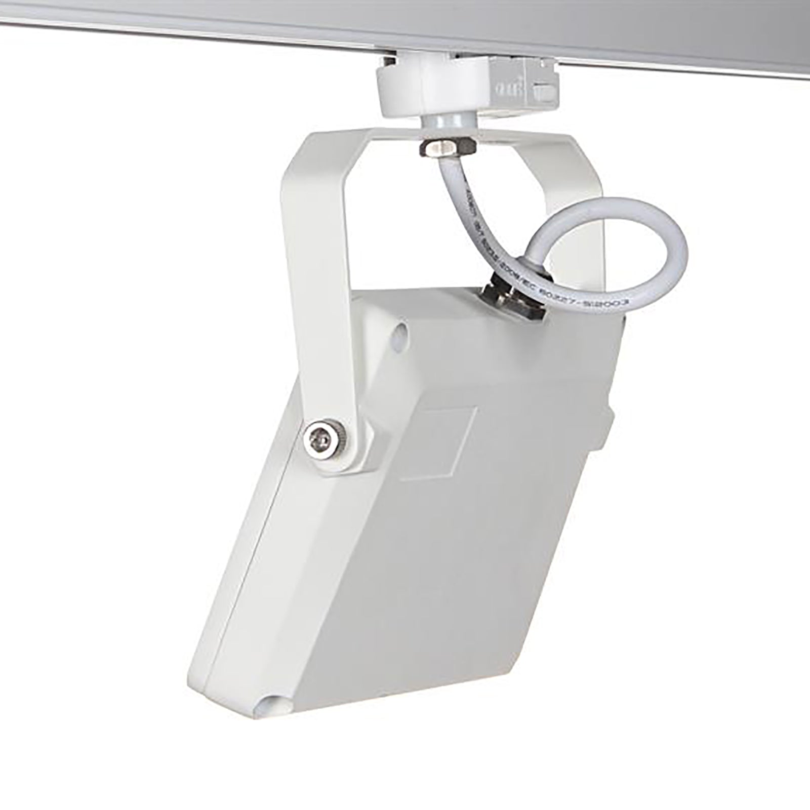 Faretto track per binario trifase LED 15W bianco luce con staffa orientabile illuminazione negozio vetrina showroom 230V 4000K