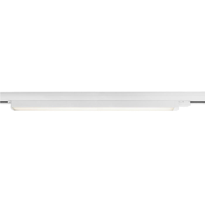 Barra LED faretto track binario trifase 18W alluminio nero bianco luce lineare negozio deposito ufficio studio 60cm  BIANCO 3000K