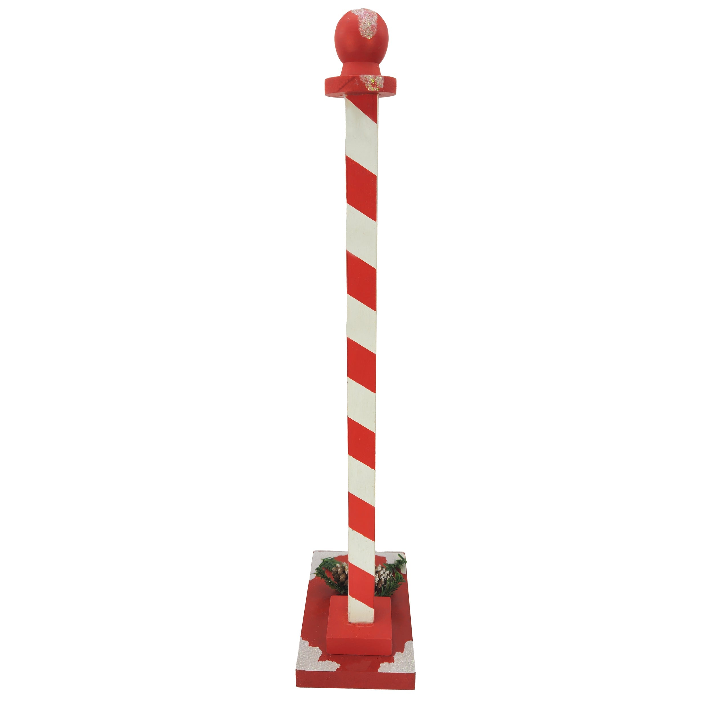 Decorazione Natalizia cartello in legno cm 16X48