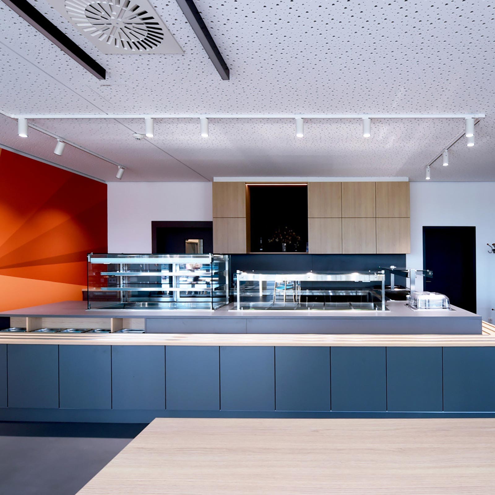 Faretto binario trifase LED 30W proiettore track orientabile luce spot mirata 40 gradi illuminazione vetrine galleria arte BIANCO 4000K