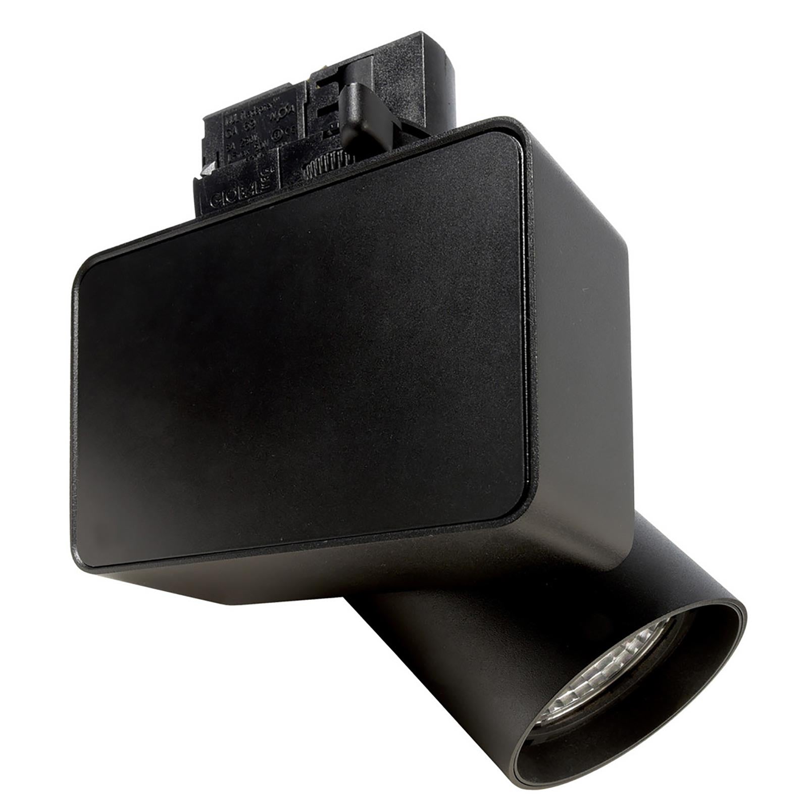 Faretto binario trifase LED 33W dimmerabile alta resa proiettore track luce orientabile illuminazione negozio vetrina RA90 NERO 4000K