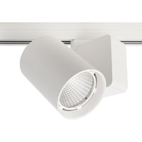 Faretto binario trifase LED 33W dimmerabile alta resa proiettore track luce orientabile illuminazione negozio vetrina RA90 SILVER 4000K