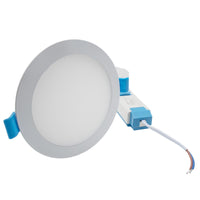 Faretto incasso LED 3W rotondo mini pannello slim interruttore CCT da 3000K a 6500K luce vetrina negozio foro 7cm