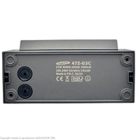 Applique da parete esterno LED 21W IP65 interruttore CCT da 3000K a 6500K diffusore vetro orientabile luce giardino balcone ingresso 230V GRIGIO SCURO