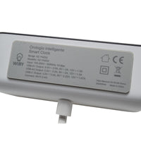 Orologio intelligente SMART WiFi sveglia da comodino temperatura meteo USB controllo vocale Alexa Google Smart Life con spina 230V