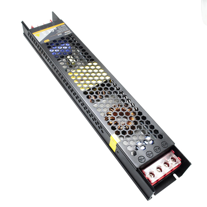 Alimentatore slim 300W da 230V a 12V trasformatore 25A telecamere strisce LED
