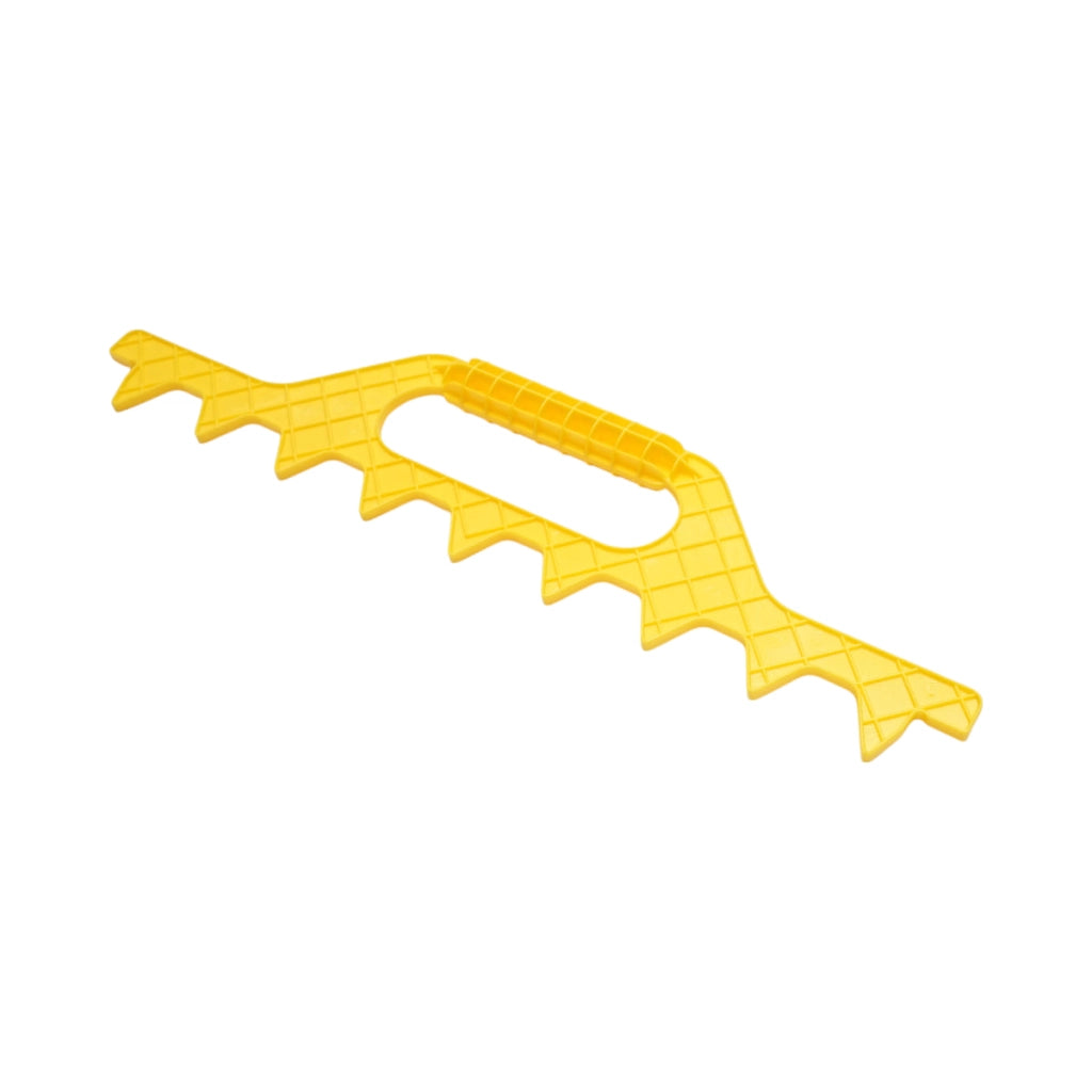 Strumento distanziatore per telaini di arnie in plastica a 8 file