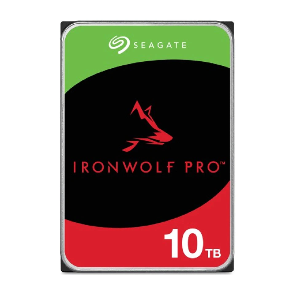 Seagate IronWolf Pro - Hard disk interno da 10 TB, 256 MB, 3.5" Serial ATA III (ST10000NT001)