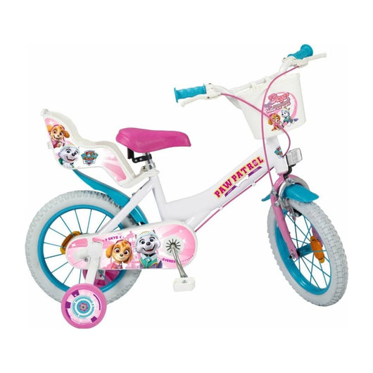 BICICLETTA PER BAMBINI 14" TOIMSA TOI1481 PAW PATROL BIANCA