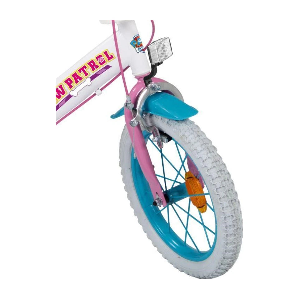 BICICLETTA PER BAMBINI 14" TOIMSA TOI1481 PAW PATROL BIANCA