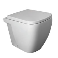 Vaso wc in ceramica con installazione a filo muro - serie caroline