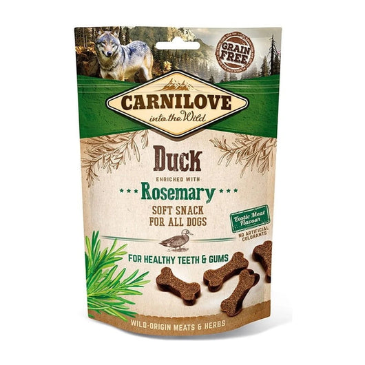 Snack per cani CARNILOVE al gusto di anatra e rosmarino - 200 g