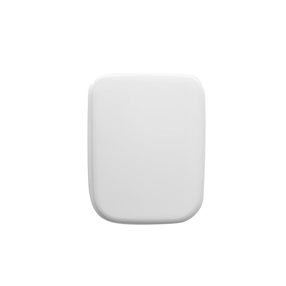 Sedile in poliestere con cerniere in acciaio - serie caroline