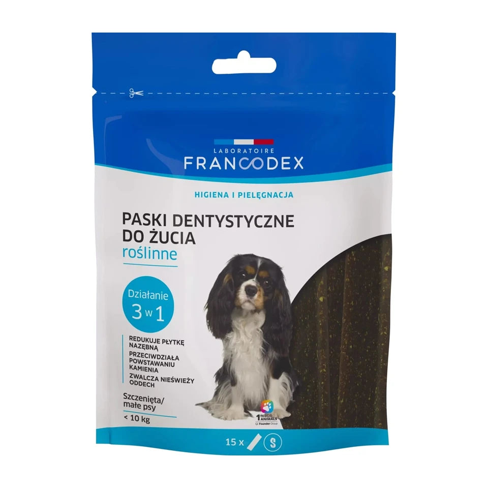FRANCODEX Strisce Dentali S - snack per cani - 15