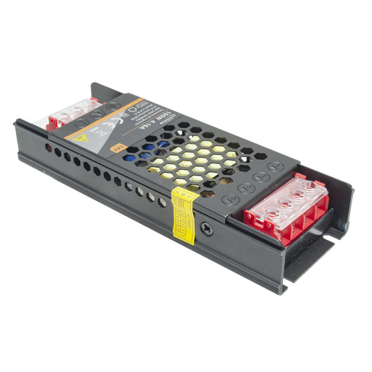 Alimentatore stabilizzato 2 uscite 100W slim trasformatore 24V 4.2A strisce LED
