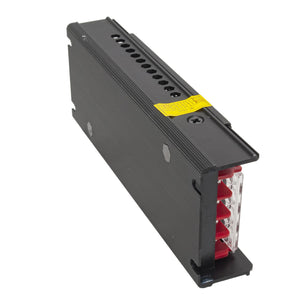 Alimentatore stabilizzato 2 uscite 100W slim trasformatore 24V 4.2A strisce LED