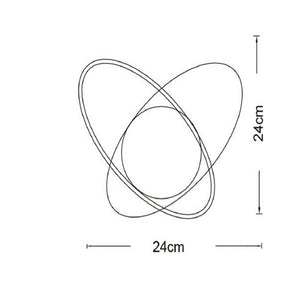 Applique da parete G9 lampada muro bronzo nero paralume opaco sfera luce camera da letto salone soggiorno