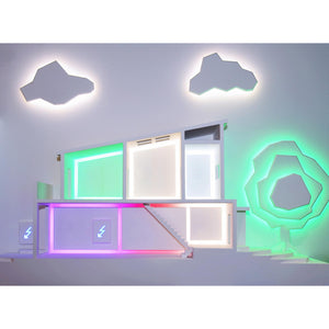 SET 5x Faretto lampada LED GU10 4W dimmerabile RGB CCT da 2700K a 6500K spotlight 25 gradi con telecomando RF