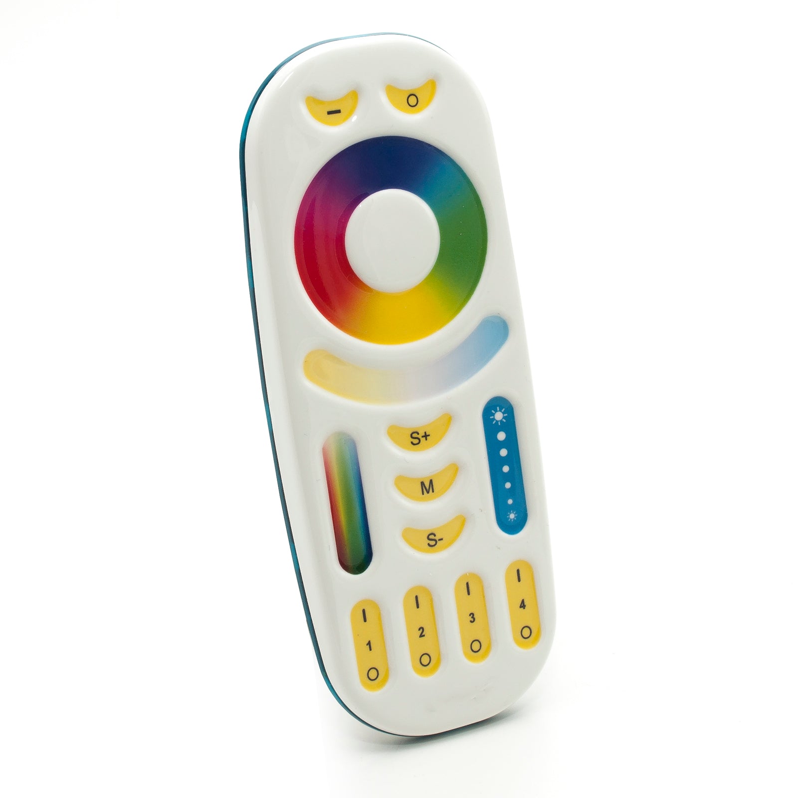 SET 5x Faretto lampada LED GU10 4W dimmerabile RGB CCT da 2700K a 6500K spotlight 25 gradi con telecomando RF