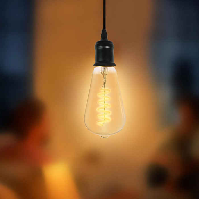 Lampadina decorativa Master Value E27 dimmerabile LED 4W lampada vetro dorato luce 1800K pub bar taverna 230V