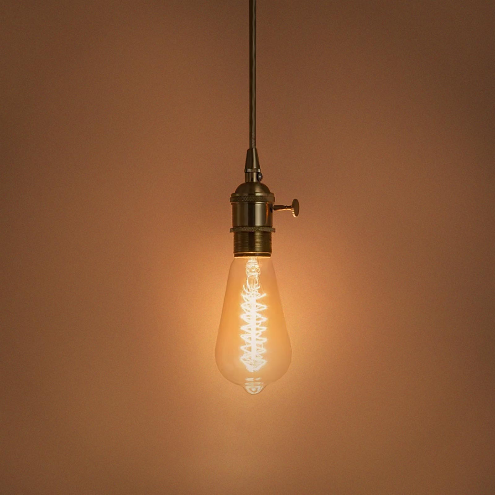 Lampadina decorativa Master Value E27 dimmerabile LED 4W lampada vetro dorato luce 1800K pub bar taverna 230V