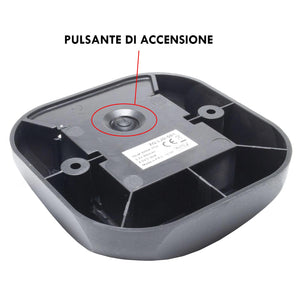 Confezione 10 faretti faretto segnapassi impermeabile IP54 crepuscolare batteria ad energia solare LED luce 3000K per esterno giardino viale scale
