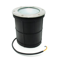 Faretto calpestabile da incasso impermeabile IP65 LED E27 SPOT PAR30 12W angolo luce 40 gradi giardino cortile facciata LUCE FREDDA 6000K