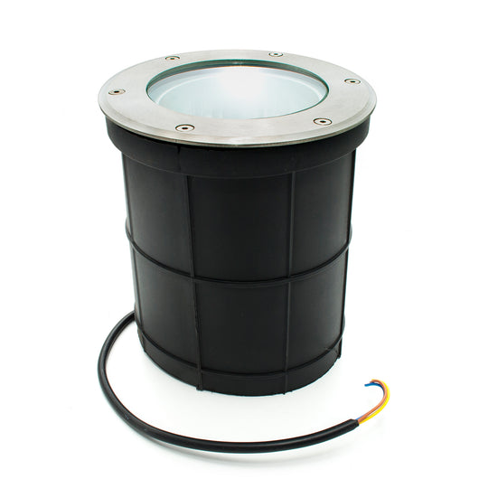 Faretto calpestabile da incasso impermeabile IP65 LED E27 SPOT PAR30 12W angolo luce 40 gradi giardino cortile facciata LUCE NATURALE 4000K