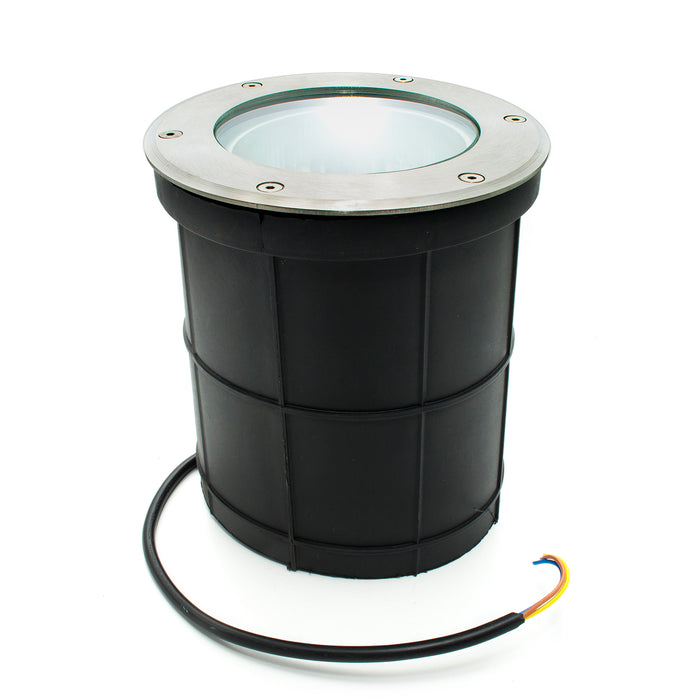 Faretto calpestabile da incasso impermeabile IP65 LED E27 SPOT PAR30 12W angolo luce 40 gradi giardino cortile facciata LUCE NATURALE 4000K