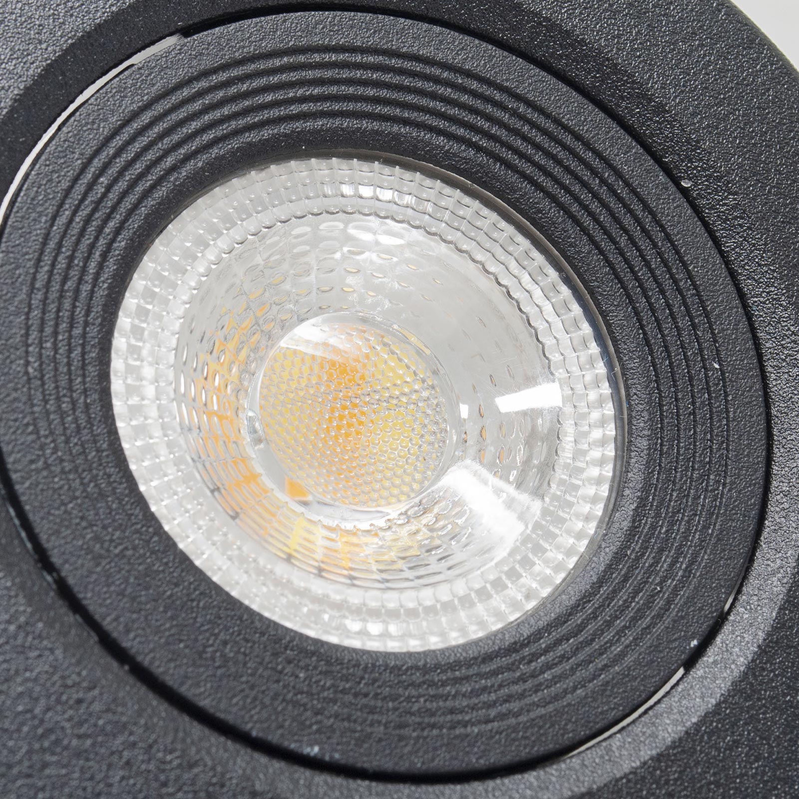 CONFEZIONE DA 10 Faretto incasso tondo slim LED 7W CCT orientabile foro 70mm SPOT 38 gradi luci cappa vetrina negozio NERO