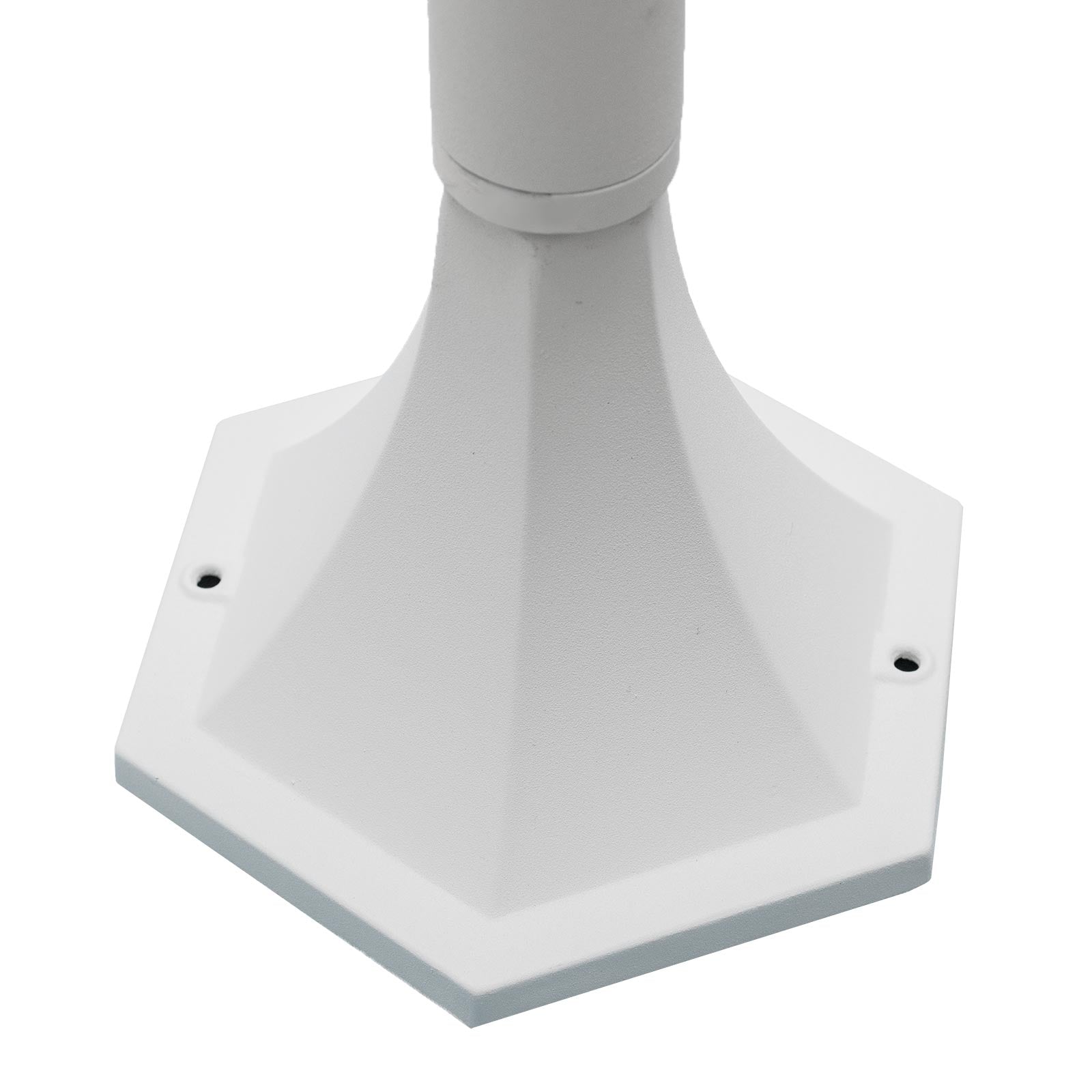 Lampione moderno da giardino E27 lampioncino impermeabile luce per viale cortile sentiero bianco 86cm