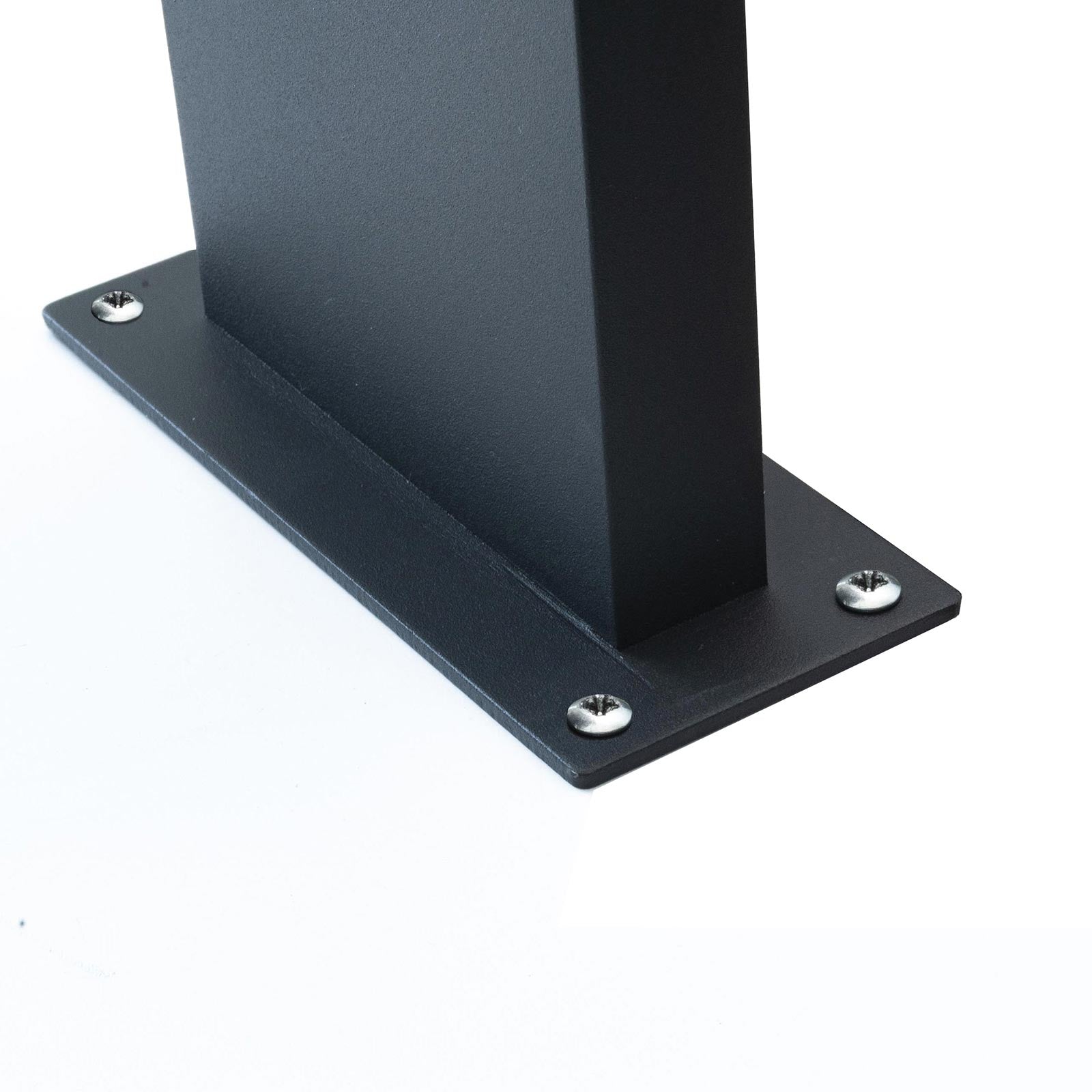 Lampione moderno LED 10W IP54 lampioncino impermeabile paletto luminoso esterni luce giardino viale cortile 58cm grigio scuro