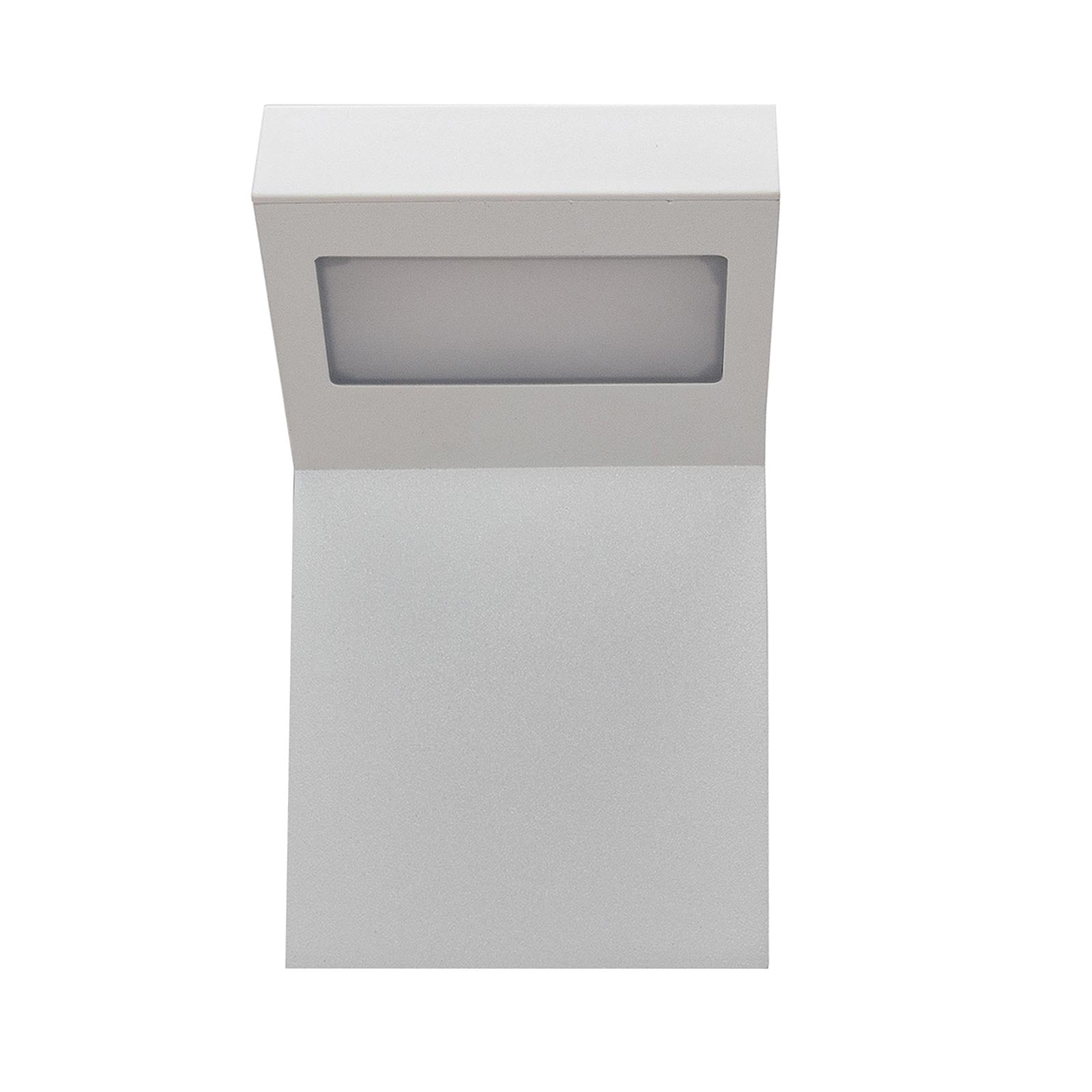 Applique da parete IP54 LED 10W lampada impermeabile esterni muro luce 4000K giardino ingresso terrazzo balcone bianco