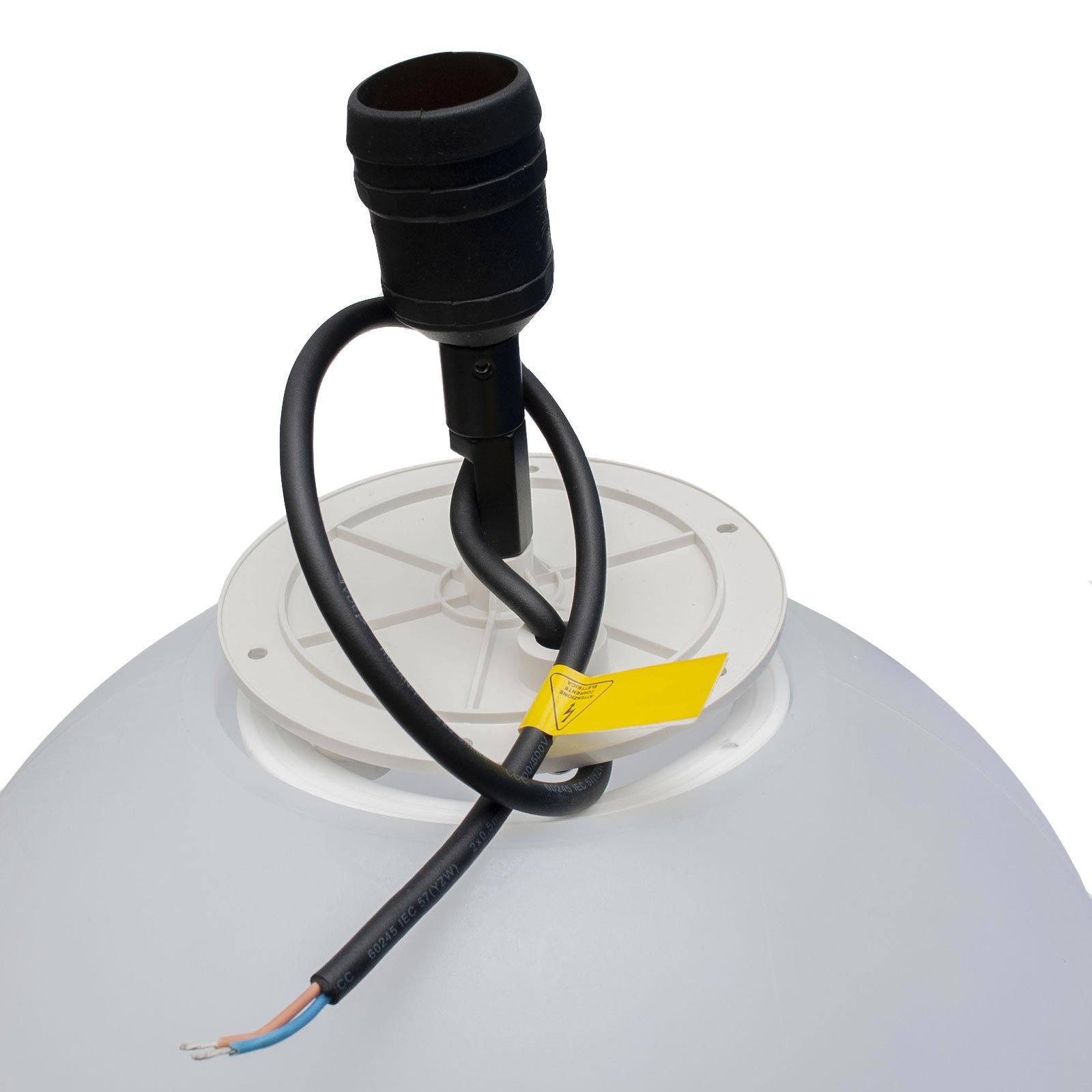 Lampada da terra decorativa sfera luce LED E27 palla luminosa IP65 decorazione giardino prato sala eventi bordo piscina 40CM SENZA LAMPADA