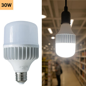 Lampada TURBO LED E27 30W alta resa 141W 2300 lumen illuminazione per grandi ambienti luce negozio centro commerciale 6400K