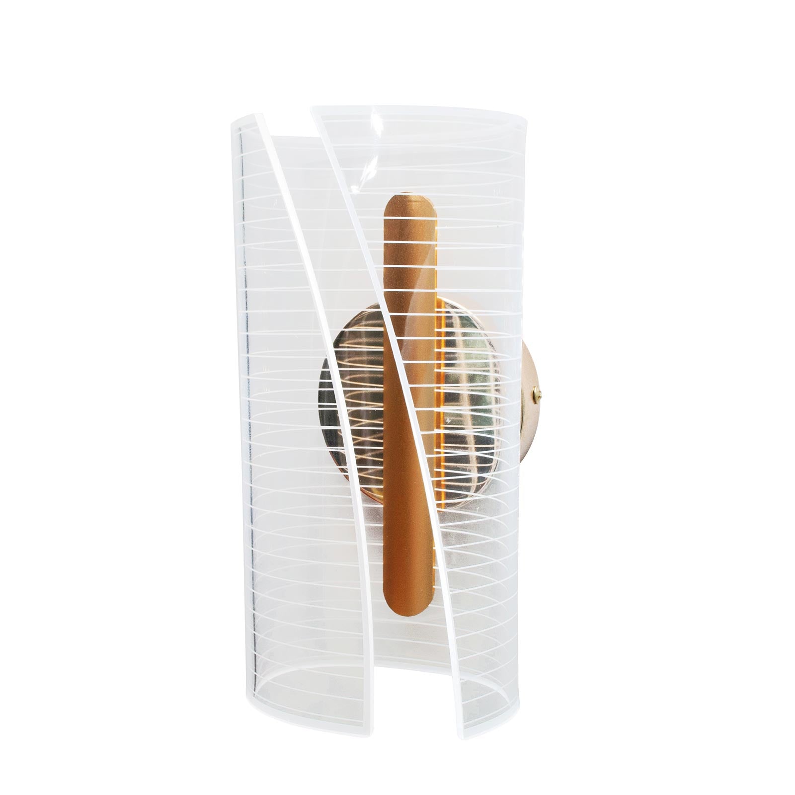 Applique decorativo da parete LED 6W con interruttore CCT lampada moderna dorata luce soggiorno ufficio camera da letto