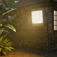 Faro LED RGB 25W Luce Atmosfera Faretto Proiettore Esterno Slim IP65 Telecomando