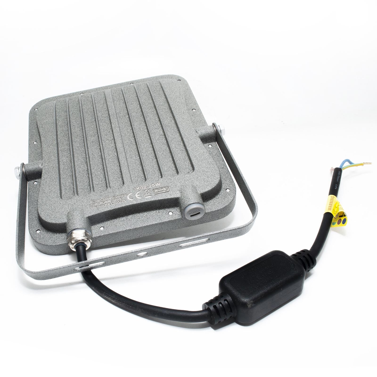 Faro LED RGB 25W Luce Atmosfera Faretto Proiettore Esterno Slim IP65 Telecomando