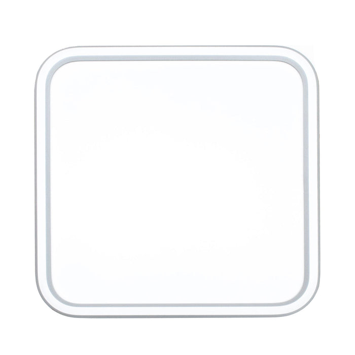 Plafoniera moderna quadrata LED 50W interruttore CCT luce indiretta soffitto bagno cucina ufficio 4000lm 50cm