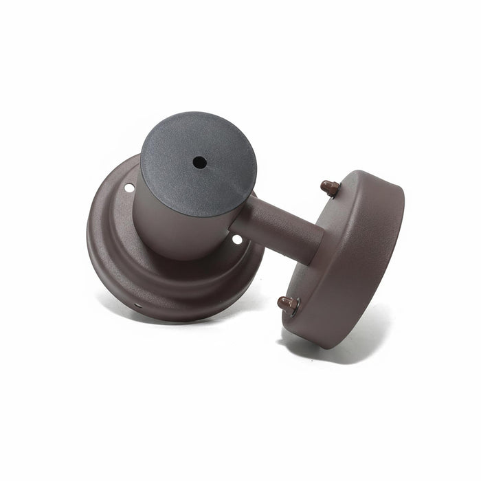 Applique lanterna da esterno E27 impermeabile IP54 design classico marrone luce per giardino balcone ingresso