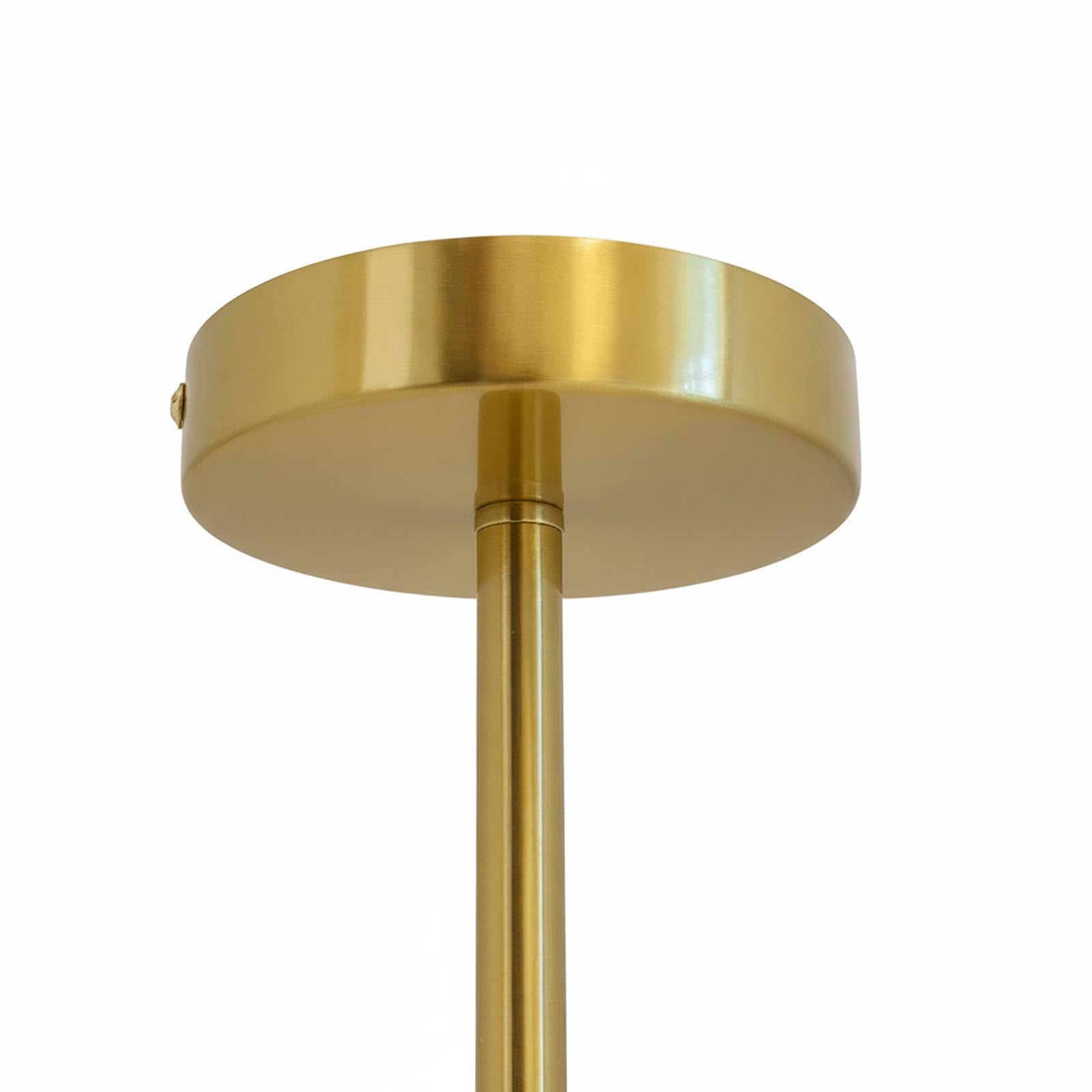 Lampadario moderno 6 luci attacco E27 6 bracci lampada di design a sospensione bronzo pendente luce tavolo cucina soggiorno camera da letto ufficio 230V