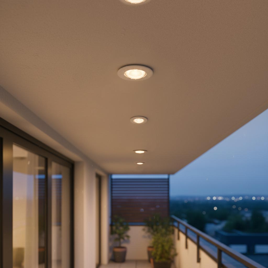 Faretto incasso SLIM impermeabile IP65 LED SPOT 4W RGB 24V orientabile basso profilo luce colorata discoteca bar barca camper