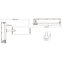 Faretto orientabile Track LED SPOT Trifase Smart RGB CCT Zigbee 3.0 RF luce colorata illuminazione vetrine negozio bar COLORE NERO