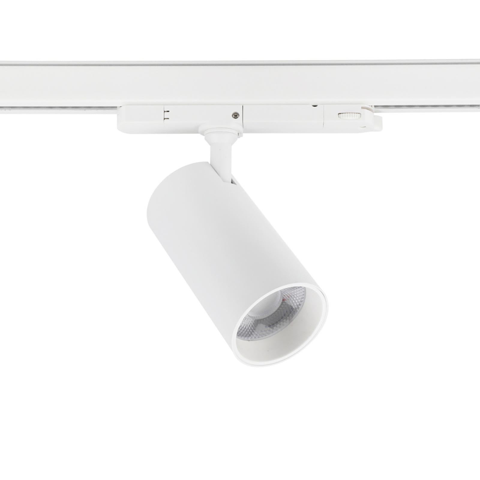 Faretto orientabile Track LED SPOT Trifase Smart RGB CCT Zigbee 3.0 RF luce colorata illuminazione vetrine negozio bar COLORE BIANCO